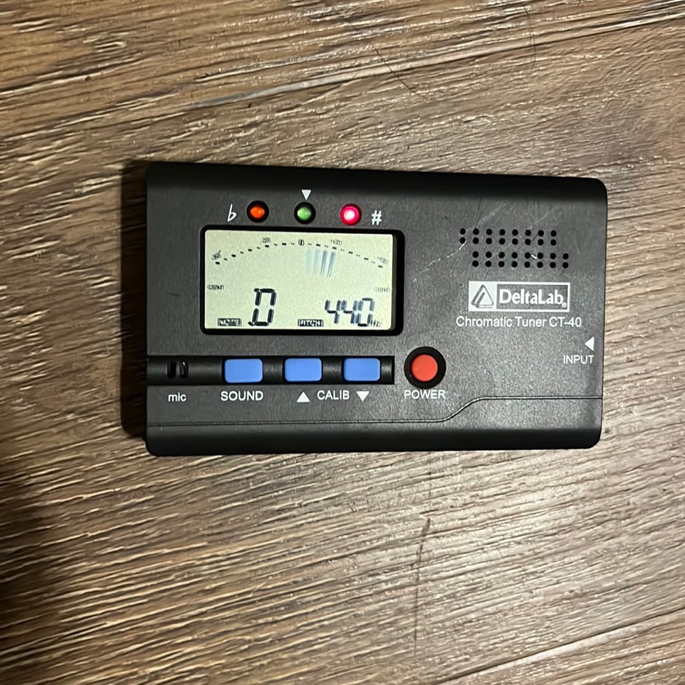 Deltalab chromatic tuner ct-40
